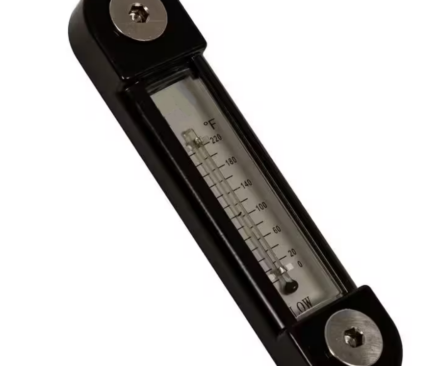 Oil Level Gauge With Temperature Indicator - Glass