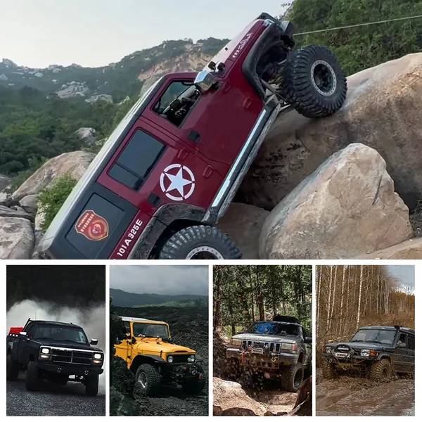 12V Electric Recovery Winch 14,500 LBS with Synthetic Rope for SUV, Jeep, Truck & 4WD