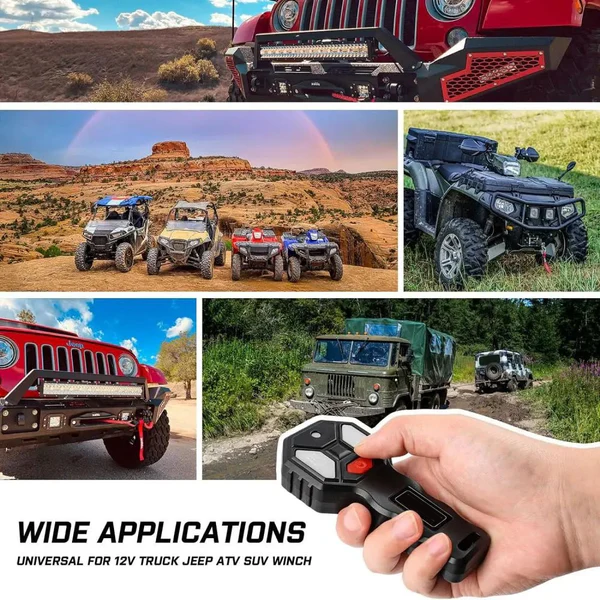 Wireless Electric Winch Remote Control Kit